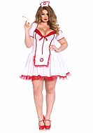 Curvy Nurse Costume, plus size